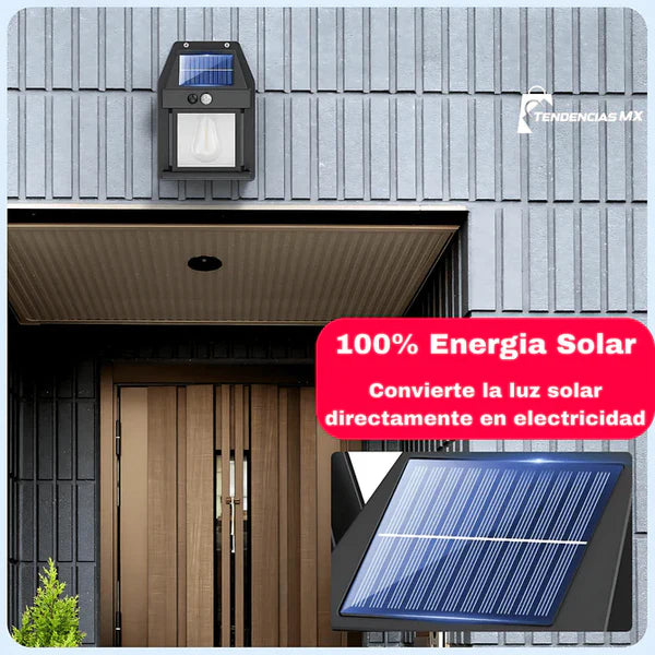 "🔆✨ Más luz, más seguridad. Activa tu foco solar automáticamente cada noche. 🌙🔋"