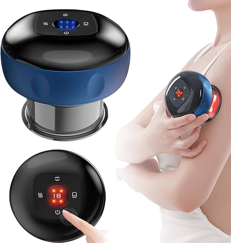 Alivia el dolor muscular y reduce la celulitis con nuestra ventosa masajeadora recargable